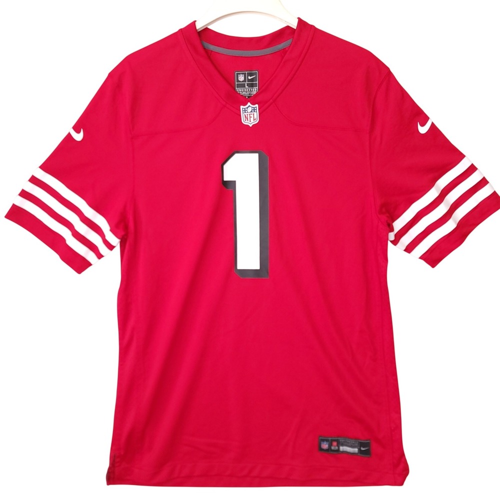 Nike San Francisco 49ers Deebo Samuel Sr 1 NFL Jersey Mens Large Red